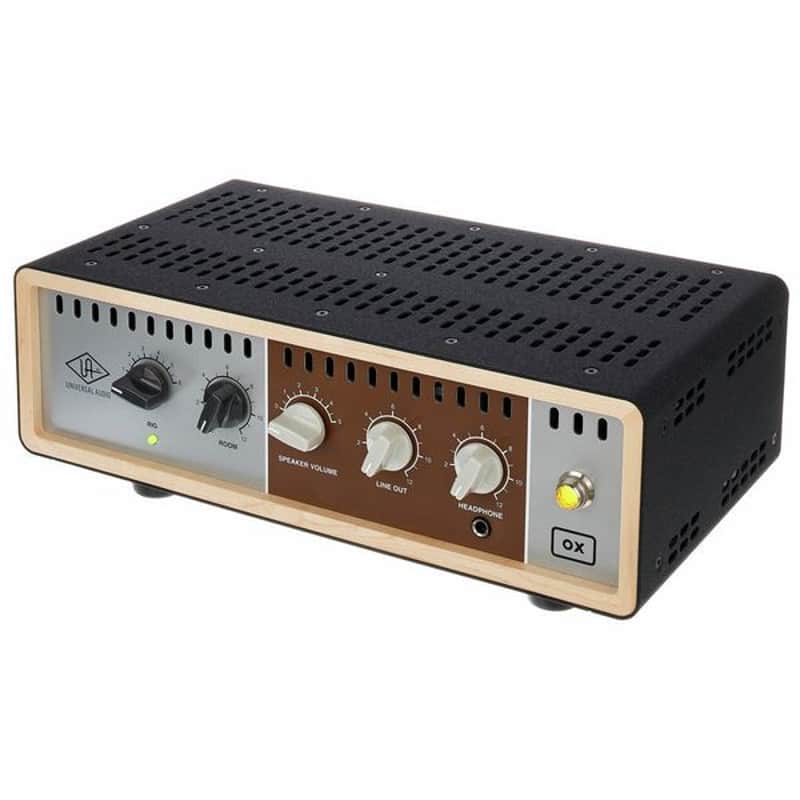 Universal Audio OX Amp Top Box Attenuator - Silver/Brown/Black image 1