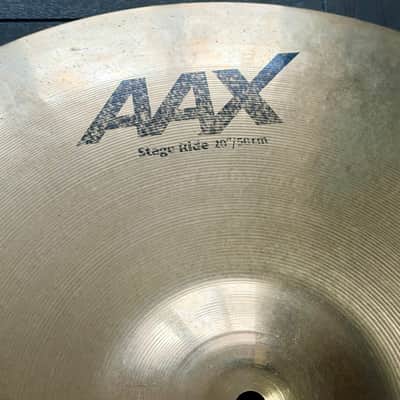 Sabian 20" AAX Stage Ride Cymbal 2002 - 2018 - Brilliant image 2