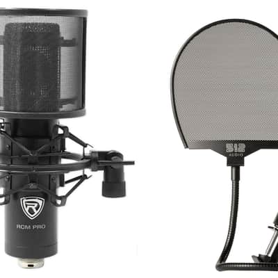 Rockville RCM PRO Studio/Recording Condenser Microphone+Warm Audio Pop Filter image 1