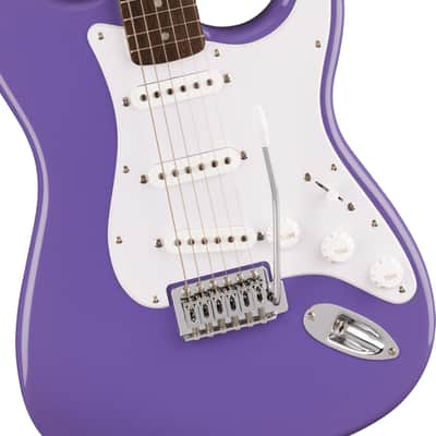 Squier - Squier Sonic Stratocaster - Electric Guitar - Laurel Fingerboard - Ultraviolet w/ White Pickguard