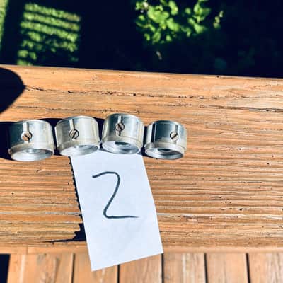 Peavey vintage 70s aluminum set-screw knobs (lot of 4) image 2