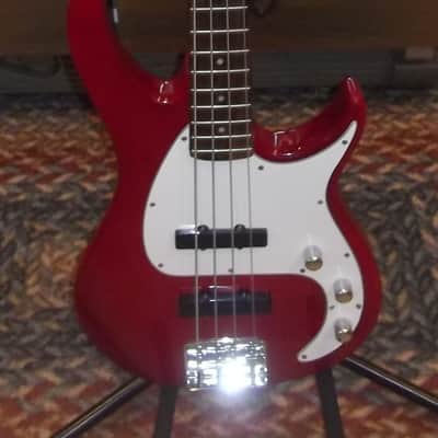 Peavey Milestone 4-String Electric Bass - Trans Red, As New W/ HSC image 1