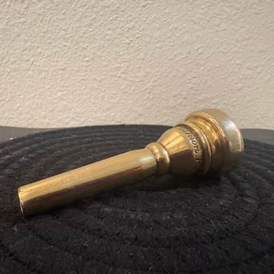 Vintage Rudy Muck Cushion Rim Gold Plated 15S Trumpet Mouthpiece image 5