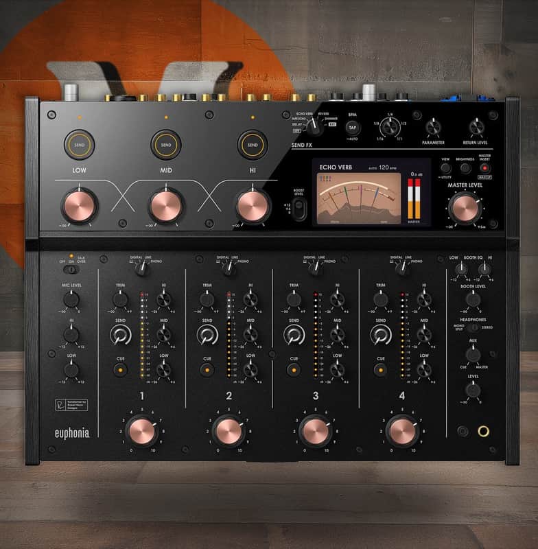 AlphaTheta Euphonia Professional 4-channel Rotary Mixer (euphonia) image 1