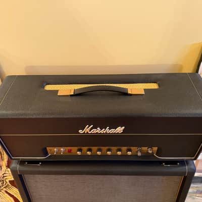 Marshall 1959SLP MK II Reissue 2-Channel 100-Watt Guitar Amp Head 2000 - 2017 - Black image 2