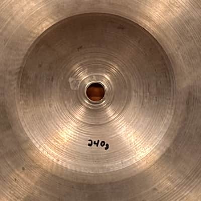 1940s-1950s 10" Zildjian No Stamp Splash Cymbal 240g *Video Demo* image 6