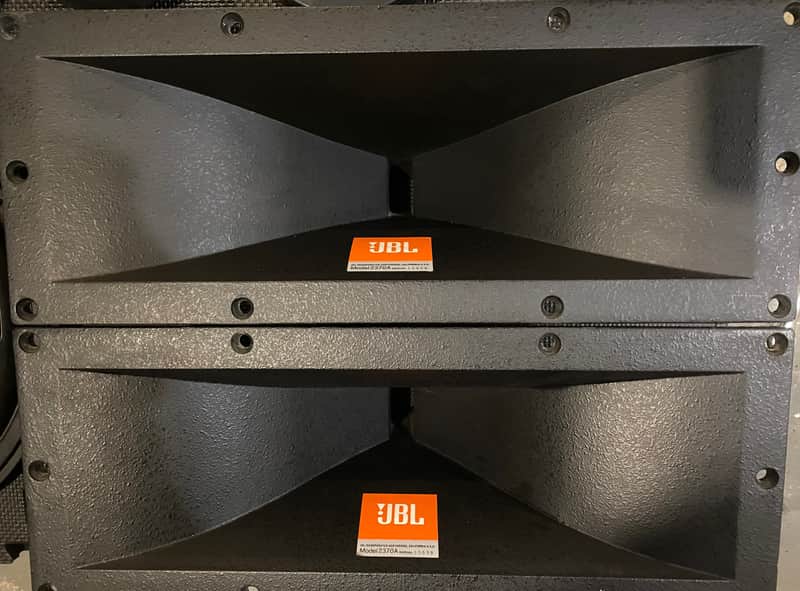 Pair - JBL 2370a Horn Lens - 90 X 40 Degrees - 1
