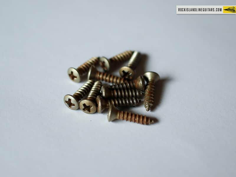 Fender Custom Shop Pickguard Screws 1956 1957 1958 1959 1960 1961 1962 1963 - Relic image 1