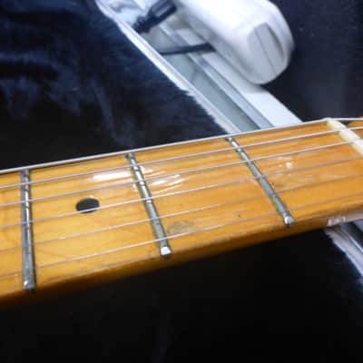 Fender " Dan Smith " 2 Knob SSS Stratocaster w/Case 1983 - Tobacco Burst image 12
