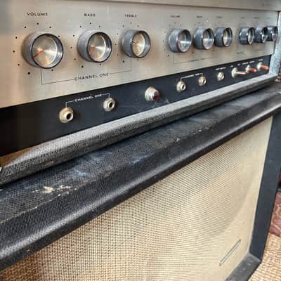 1964 Silvertone Model 1484 Twin Twelve 2x12 Piggyback image 9