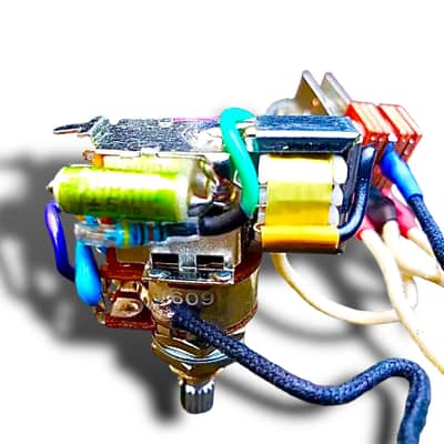 Gibson Gibson Flying V 67 Wiring Harness Bourns 500k, Fixed Wah+Bass cut tone pot image 3