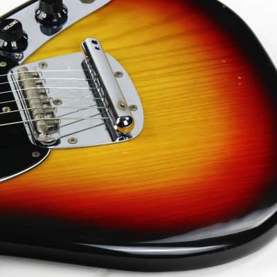 1978 Fender Mustang Sunburst Vintage Electric Guitar w Original Hard Case & Strap image 23