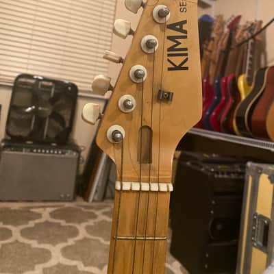 BIG SUMMER BLOWOUT// RARE Kima SE-12 Single Humbucker Short Scale Guitar image 14