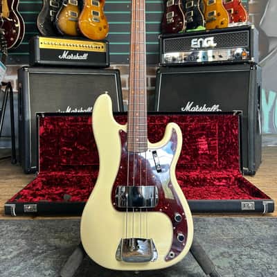 Fender American Original '60s Precision Bass Olympic White 2019 Electric Bass image 1