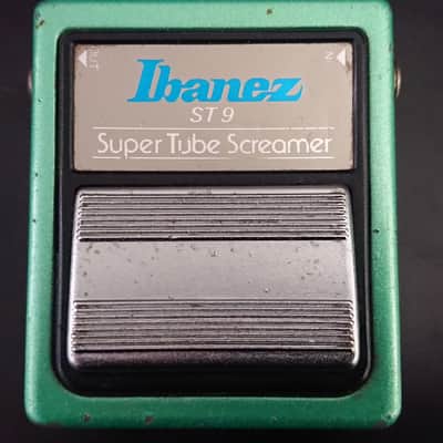 1984 - Rare - Vintage Ibanez ST9 Super Tube Screamer 1984 - Green image 11