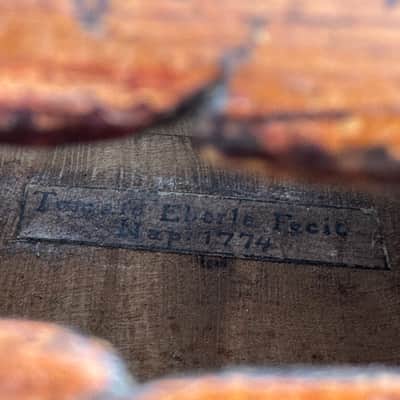 Fine Old 18th C. Circa Violin 4/4 w/Appraisal image 6