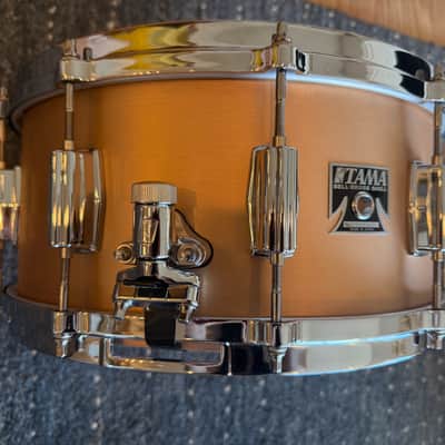 Tama BB156XL 40th Anniversary Bell Brass 6.5x14" Snare Drum Reissue 2016 - Brass image 3