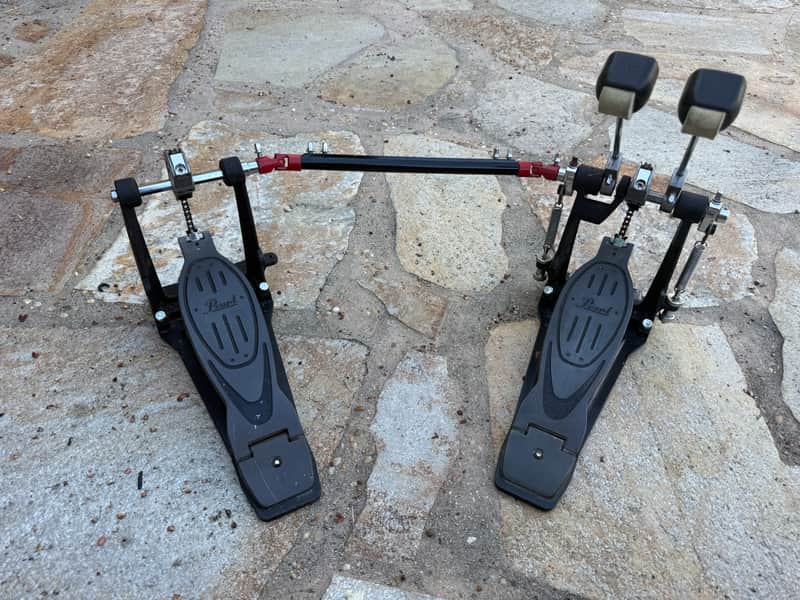 Pearl P902 PowerShifter Chain-Drive Double Bass Drum Pedal 2010s - Chrome image 1