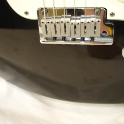 1999 Fender American Standard Stratocaster Electric Guitar, Roswewood Fingerboard, Black image 4