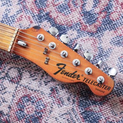 1973 Fender Telecaster Thinline Natural image 4