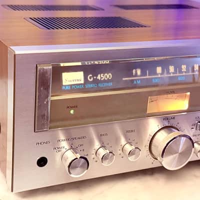 🎶 Sansui G-4500 Vintage Stereo Receiver — Professionally Serviced | Tested | 🎥 Video Included image 4