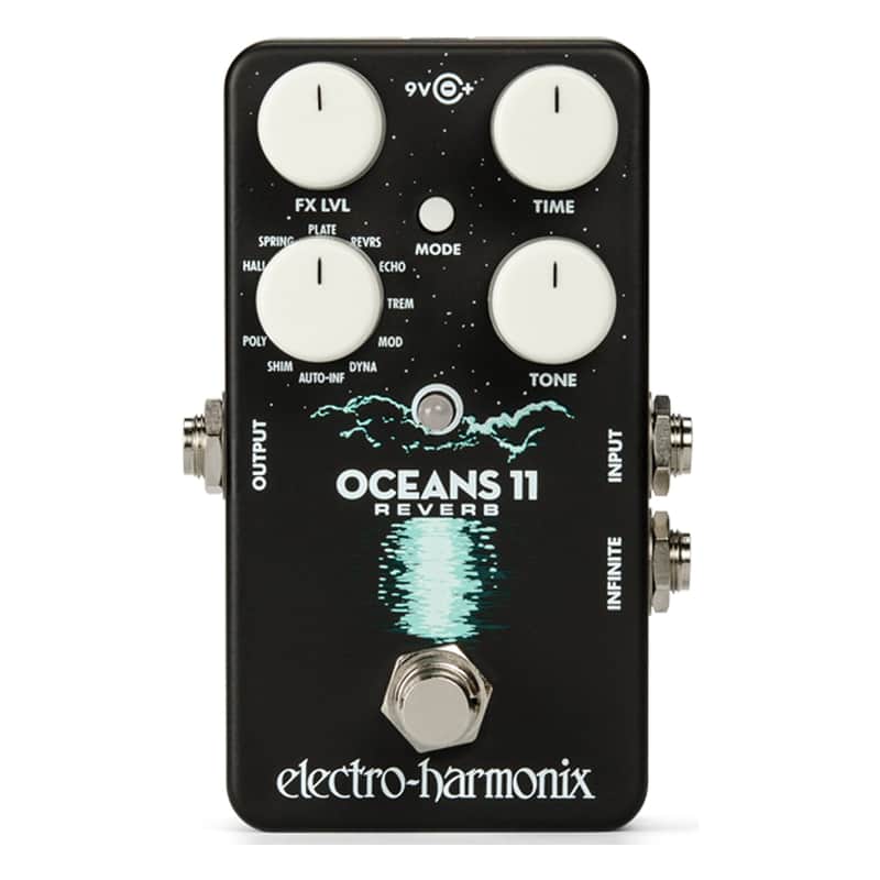 Electro-Harmonix Oceans 11 Multifunction Digital Reverb Effects Pedal image 1