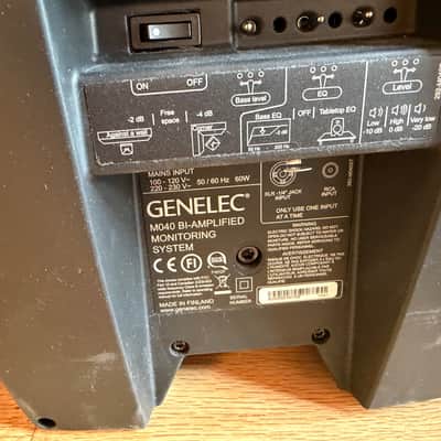 Genelec M040 6.5" Powered Nearfield Studio Monitor (Pair) 2013 - 2021 - Black image 5
