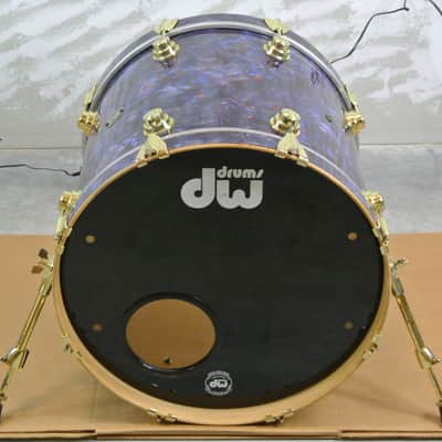 💥 DW USA 20" BASS DRUM in BLUE NEBULA for YOUR DRUM SET or PROJECT! 💥 RM129 image 2