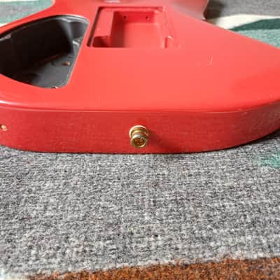 Guitar body 80s (Charvel?) Red image 11