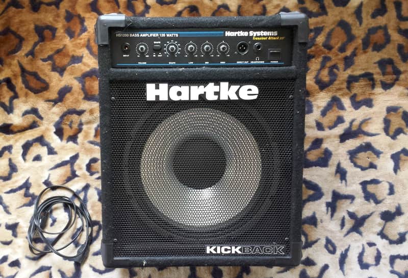 Hartke Kickback HS1200 Combo Bass Amplifier - 120 Watts, 8 Ohms