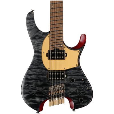 Ibanez Manuel Gardner Fernandes Electric Guitar (with Gig Bag), Obsidian Black image 4