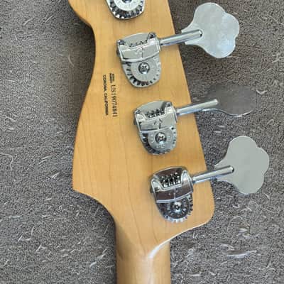 Fender American Performer Precision Bass PJ USA 2019 Arctic White image 8