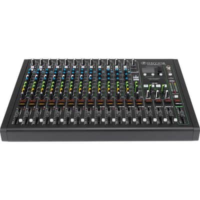 Mackie ONYX16 16 Channel Premium Analog Mixer, Authorized Dealer image 1