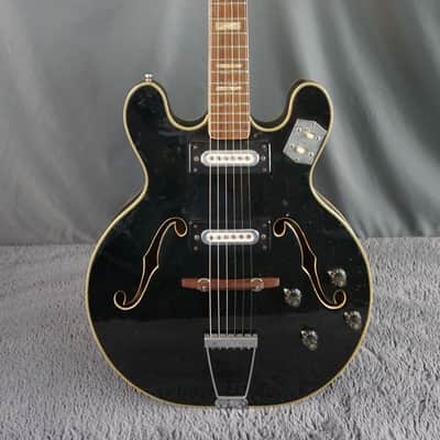 Greco Semi Hollow Body - Black Japan image 2