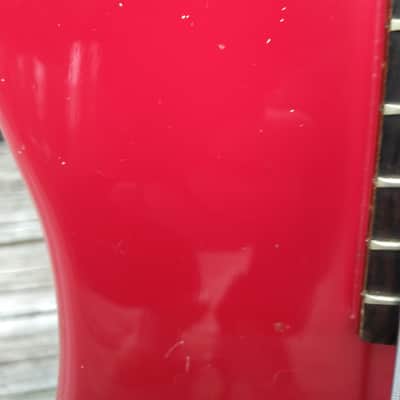 Vintage 1987 Gibson Bass IV Ferrari Red "ThunderBird In a Tuxedo" 100% Original Bass Guitar w OHSC image 18
