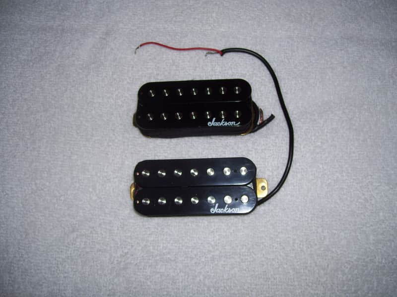 Jackson High Output 7 String Humbucker 2014 Black image 1