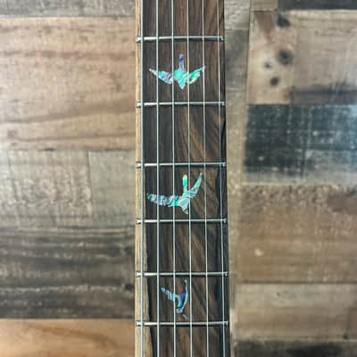 PRS Wood Library DGT, David Grissom Signature, Electric Guitar, Quilt 10 Top, Aquableaux Finish, PRS Paisley Case, 559 image 10