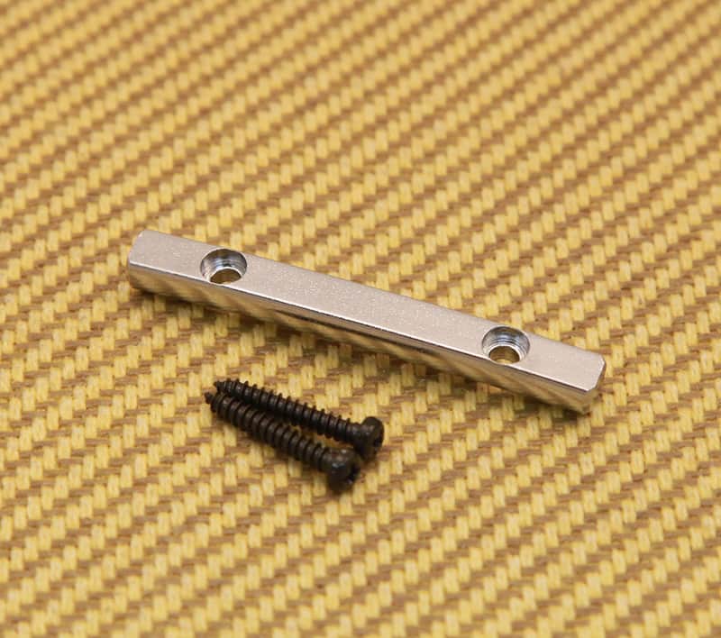 AP-0724-010 Gotoh Chrome Bar String Guide & Screws fpr Floyd Rose Locking Nut image 1