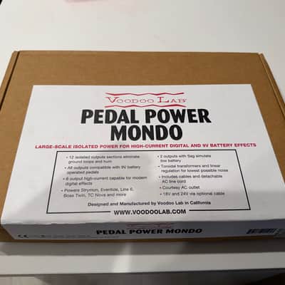 Voodoo Lab Pedal Power Mondo 2010s - Black image 5