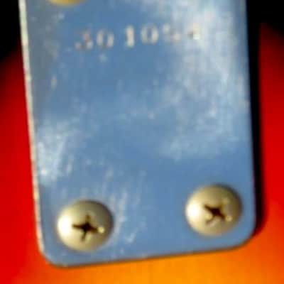 Vox Mark XII “Teardrop” 12-string 1968 3-Tone Burst image 10