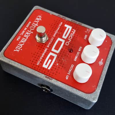 Electro-Harmonix Micro POG Polyphonic Octave Generator 2007 - Present - Red / Gray image 6