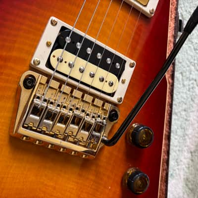 Ibanez X-Series RR550SC "Rocket Roll" 1983 - Flamed Maple Sunburst image 6