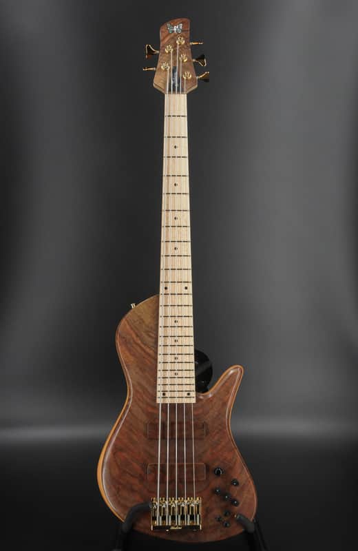 Fodera Emperor II Elite Walnut Burl image 1