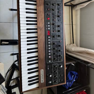 Sequential Prophet-10 61-Key 10-Voice Polyphonic Synthesizer 2020 - Present - Black with Wood Sides image 2