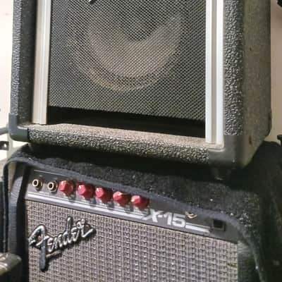 Peavey MicroBass 20-Watt 1x8" Bass Practice Amp 1990 - 1992 - Teal Stripe image 2