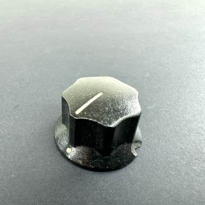 Fender Jaguar, Jazz Bass, Mustang Knob 1964 - Black image 1