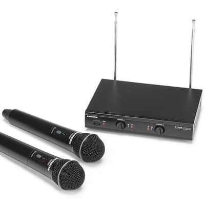 Samson Stage 200 Dual Channel Wireless Handheld Mic System - D Band