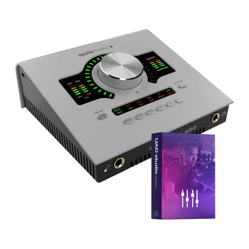 Universal Audio UA-APTXQG2-STU Apollo Twin x Quad Recording Interface. Studio + (Gen 2) image 1