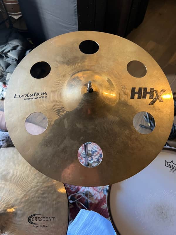 Sabian 16" HHX Evolution O-Zone Crash Cymbal – Very Good – Pro Studio image 1