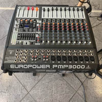 Behringer EUROPOWER PMP3000 1200-Watt 16-Channel Powered Mixer (Powers On) NOT FUNCTIONING – For Parts or Repair image 2